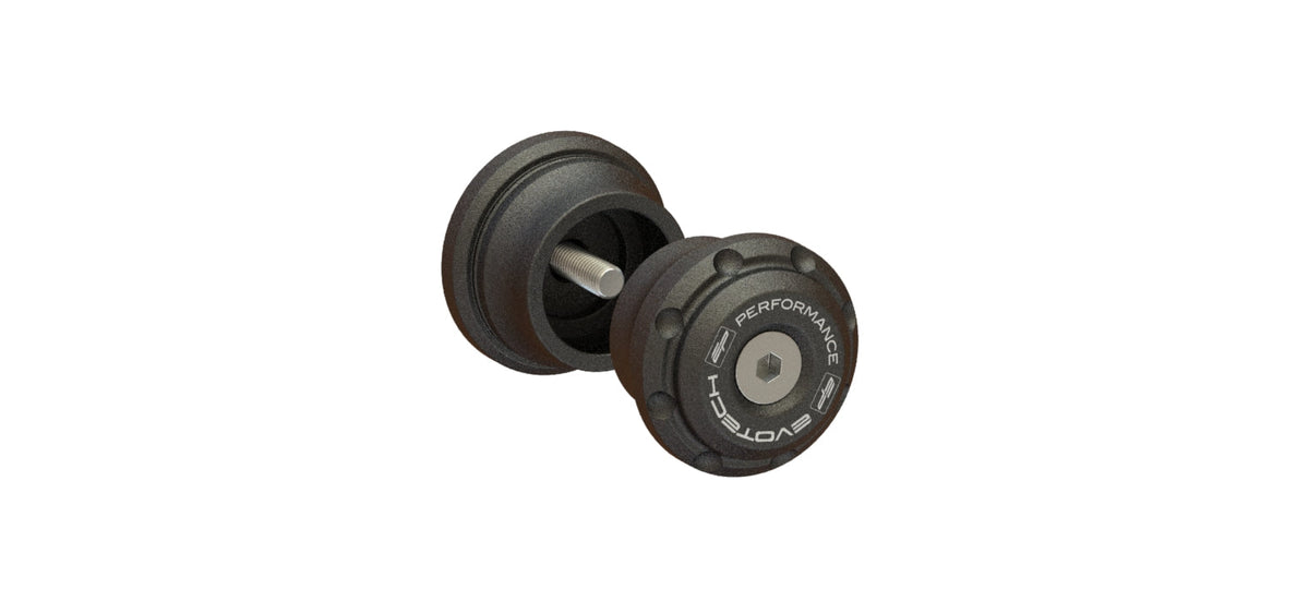 Evotech Bar End Weights (Non Bar End Mirror Version) - Triumph Speed Triple 1200 RS (2025+) - 28, PRN015509-015961-10