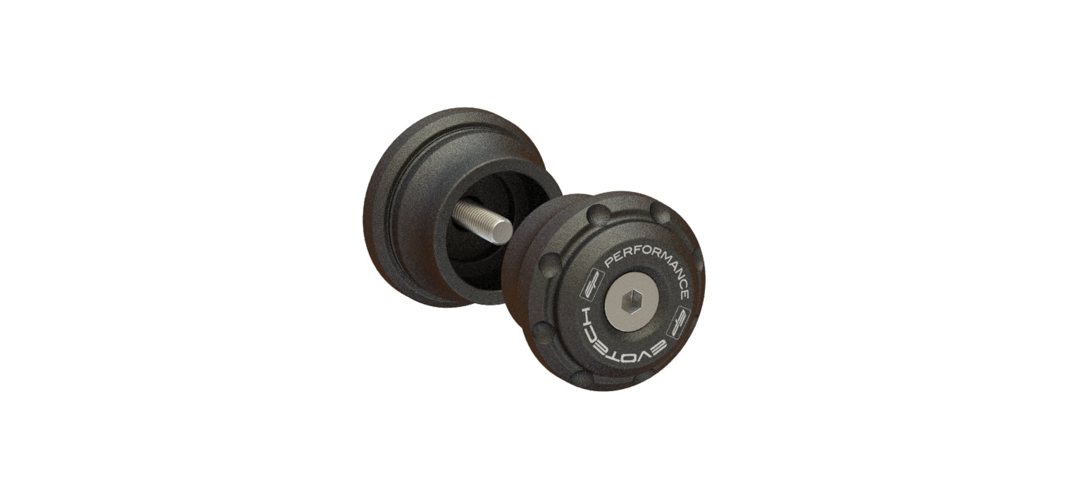 Evotech Bar End Weights (Non Bar End Mirror Version) - Triumph Speed Triple 1200 RS (2025+) - 28, PRN015509-015961-10