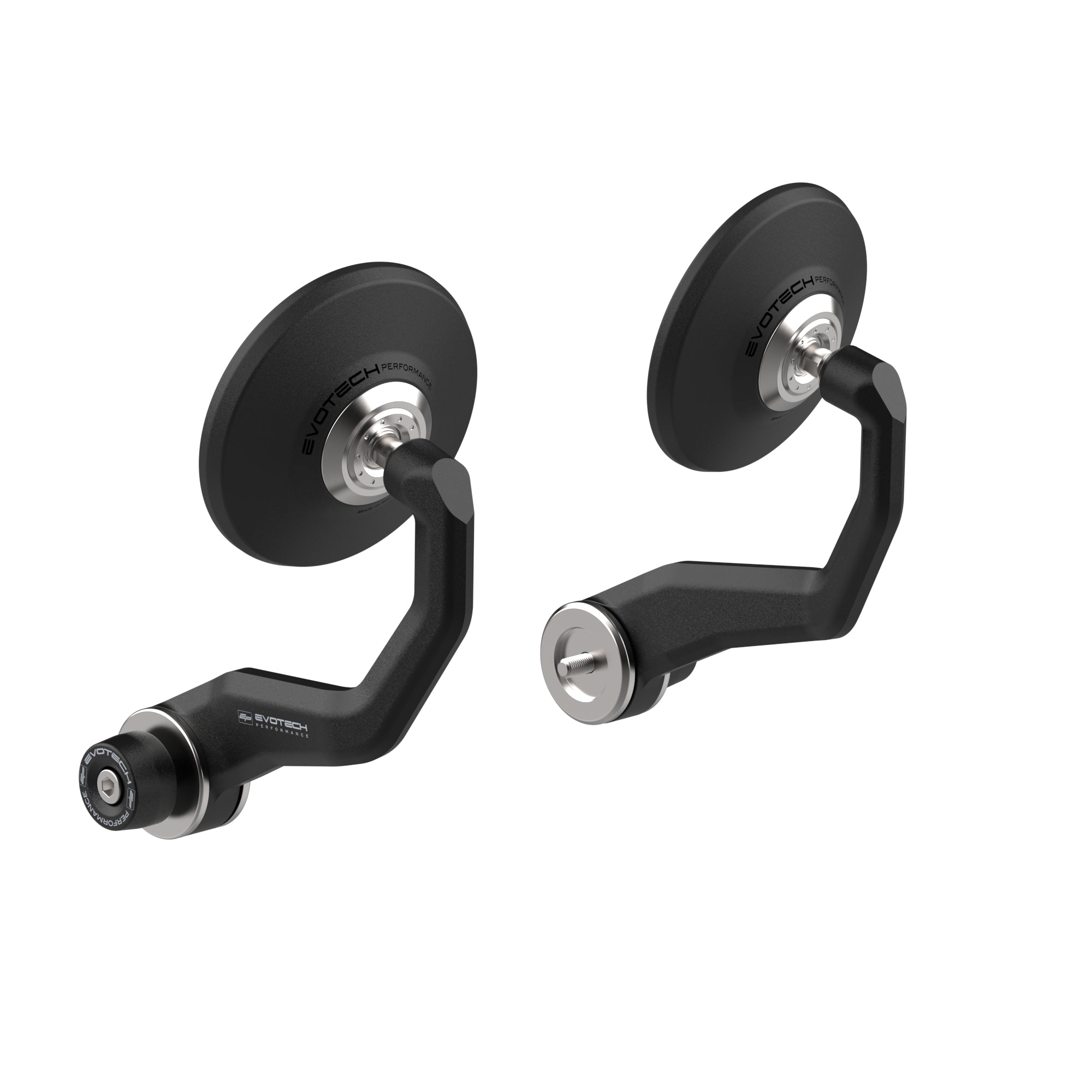 Evotech Handguard Bar End Mirrors (Retro) - Triumph Tiger 900 GT Pro (2024+) - 1, PRN016459-017175-017591-017761-018367-02