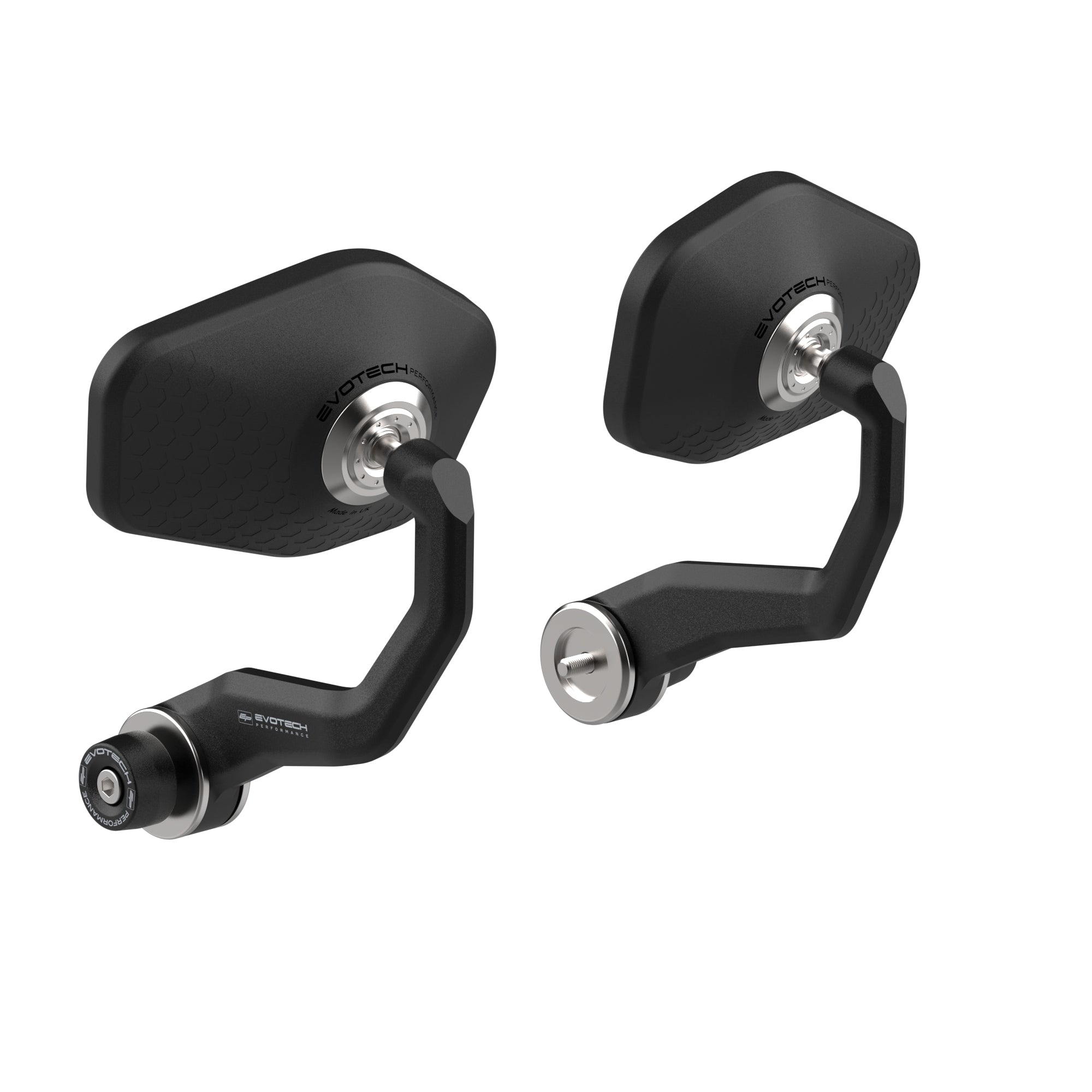 Evotech Handguard Bar End Mirrors (Sport) - Triumph Tiger 900 GT (2024+) - 1, PRN016466-017175-017591-017761-018367-01