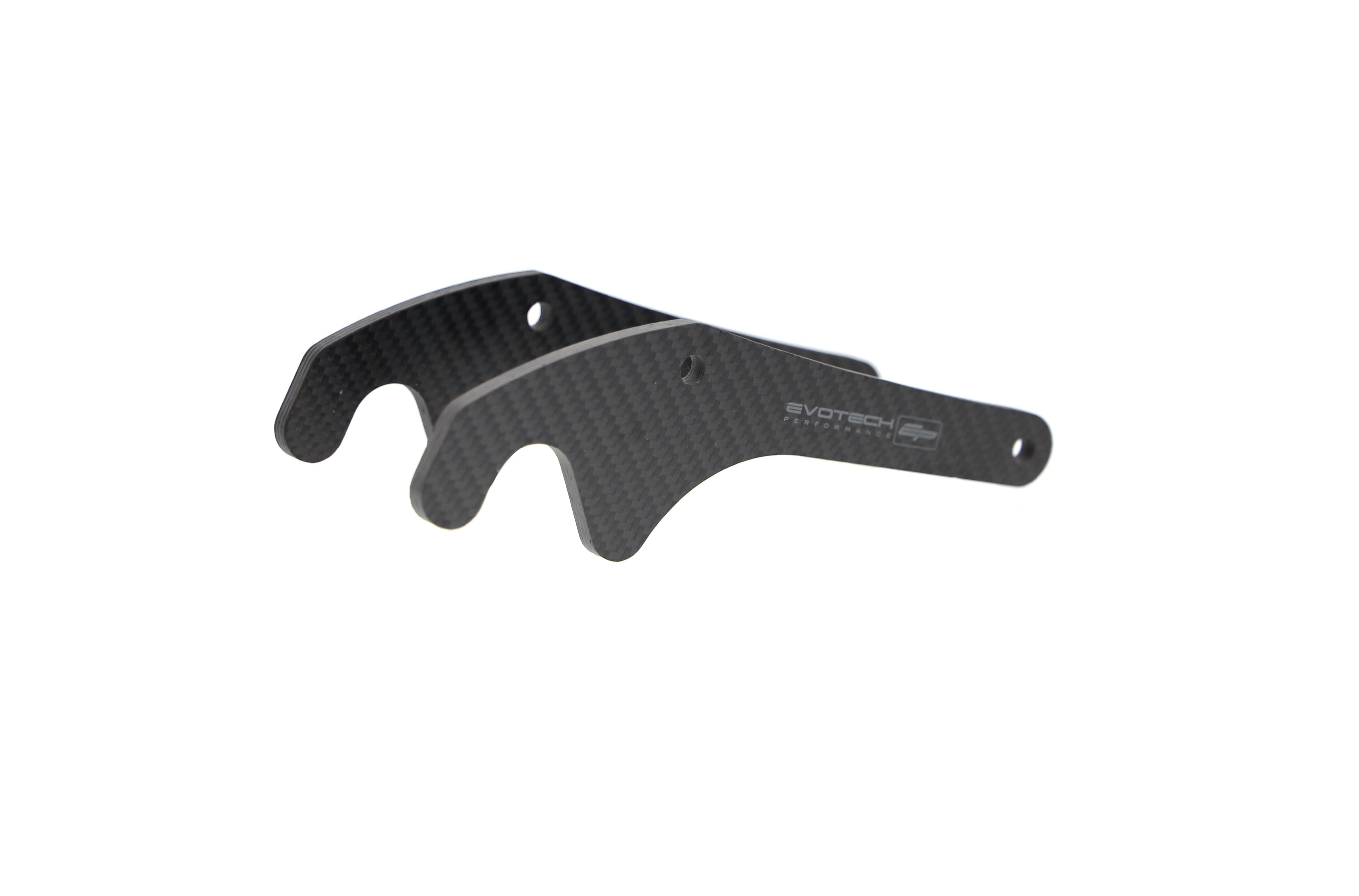 Evotech Carbon Fibre Paddock Stand Plates - Yamaha MT-10 (2022+) - 10, PRN012610-11