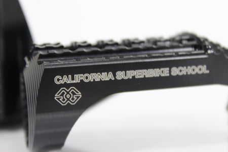 Gilles Tooling california foot peg set, driver, black, RGK-950-UF23-SET-B - 4