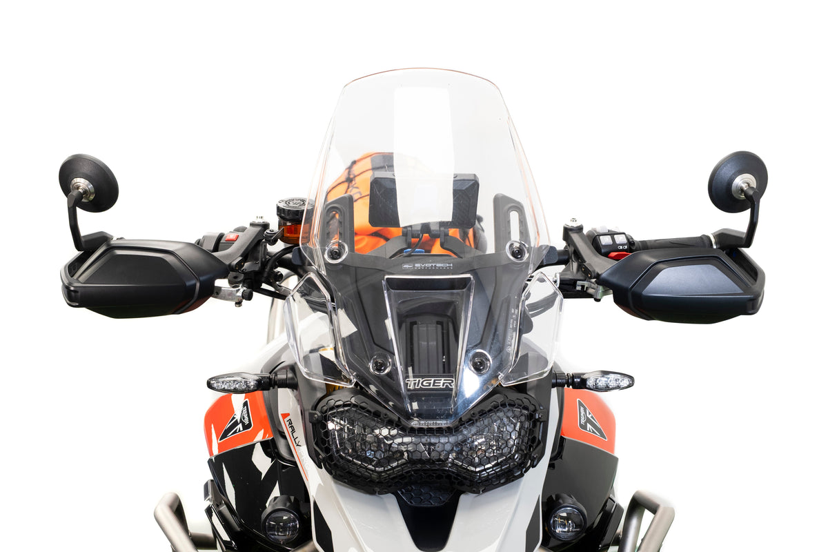 Evotech Handguard Bar End Mirrors (Retro) - Triumph Tiger 900 GT Pro (2024+) - 3, PRN016459-017175-017591-017761-018367-02