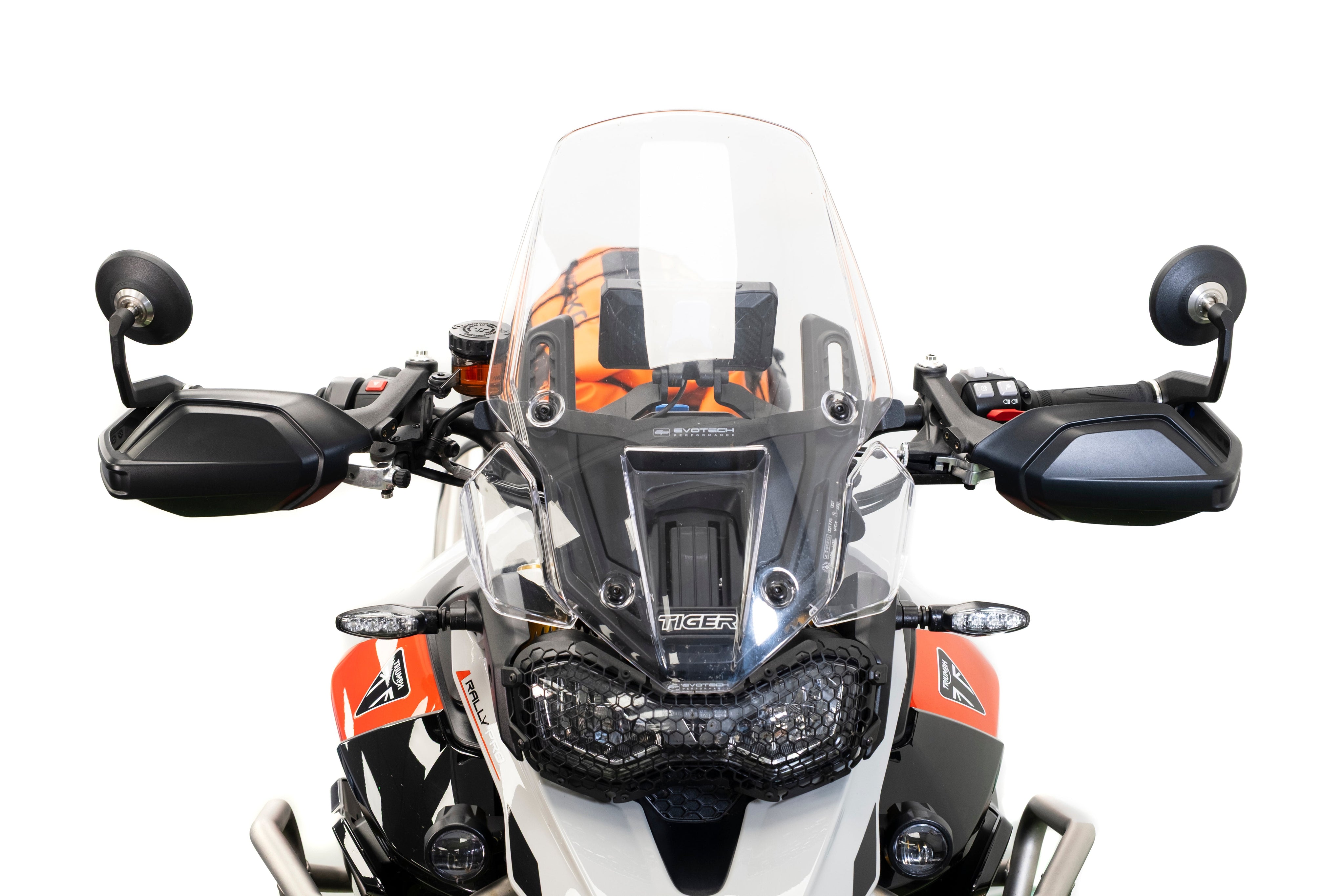 Evotech Handguard Bar End Mirrors (Retro) - Triumph Tiger 900 GT Pro (2024+) - 3, PRN016459-017175-017591-017761-018367-02
