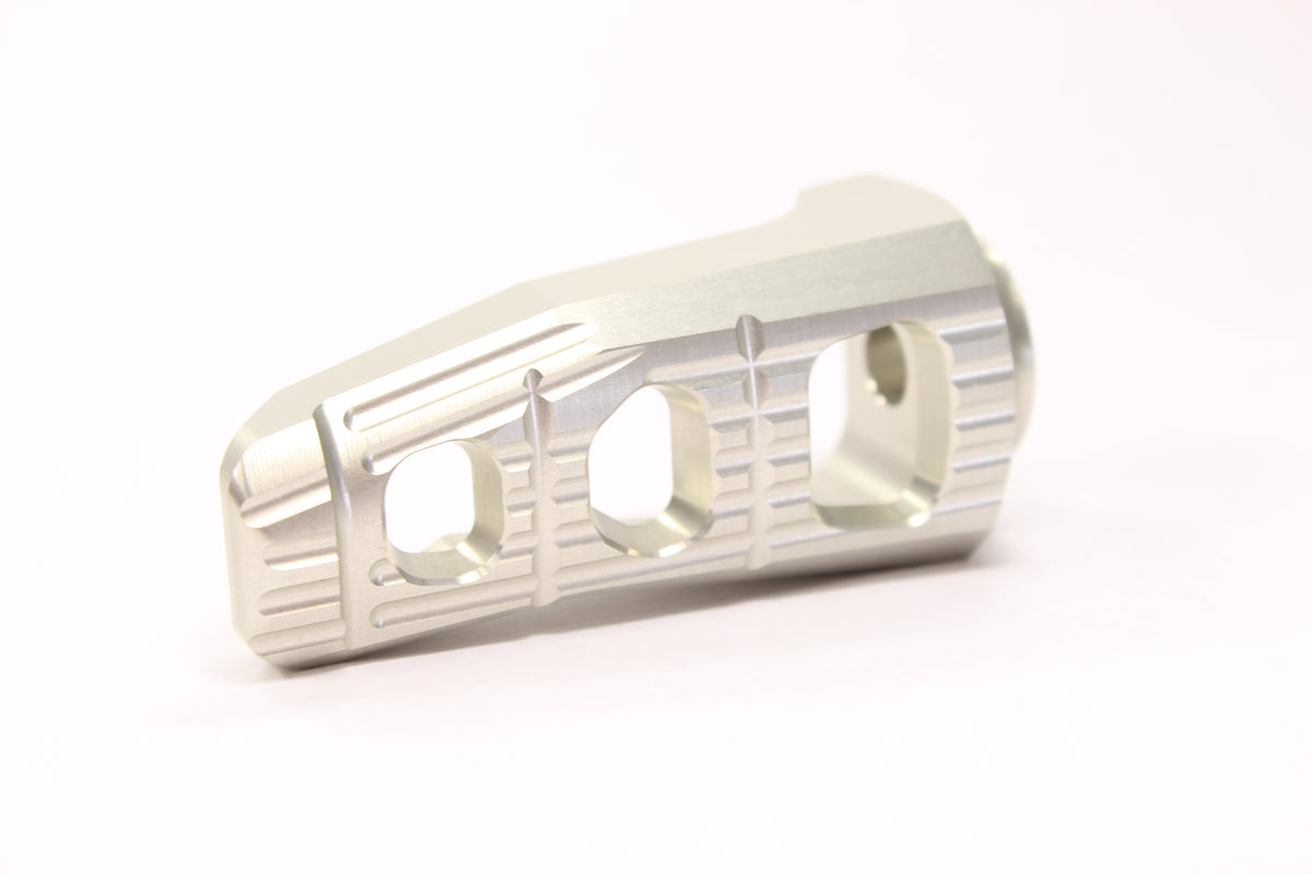 Gilles Tooling Touring foot peg set, driver, silver, RGK-390-UF20-SET-S - 3