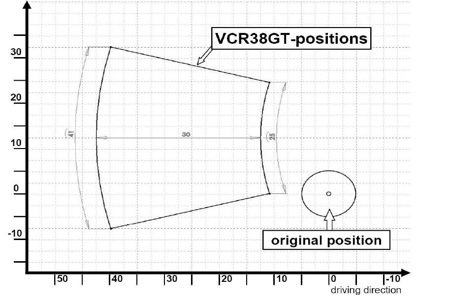 Gilles Tooling adjustable rearset VCR38GT, VCR-A01 - 2
