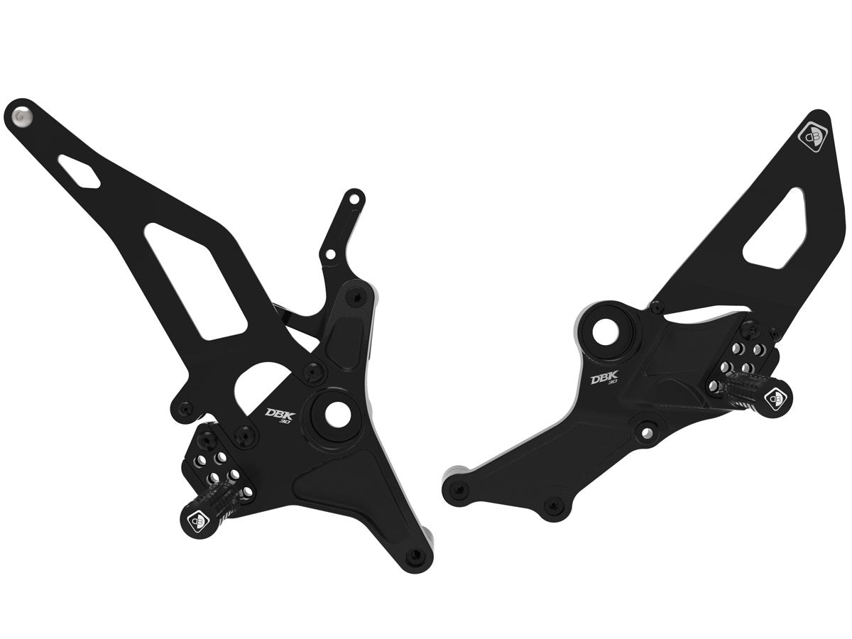 Adjustable single-seat footpegs for Monster V2 - DBK Special Parts - 32