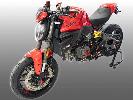 Adjustable single-seat footpegs for Monster V2 - DBK Special Parts - 25