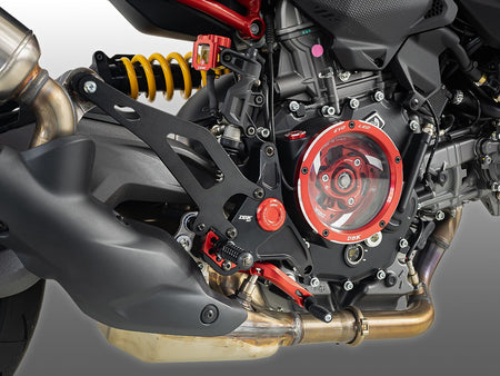 Adjustable single-seat footpegs for Monster V2 - DBK Special Parts - 21