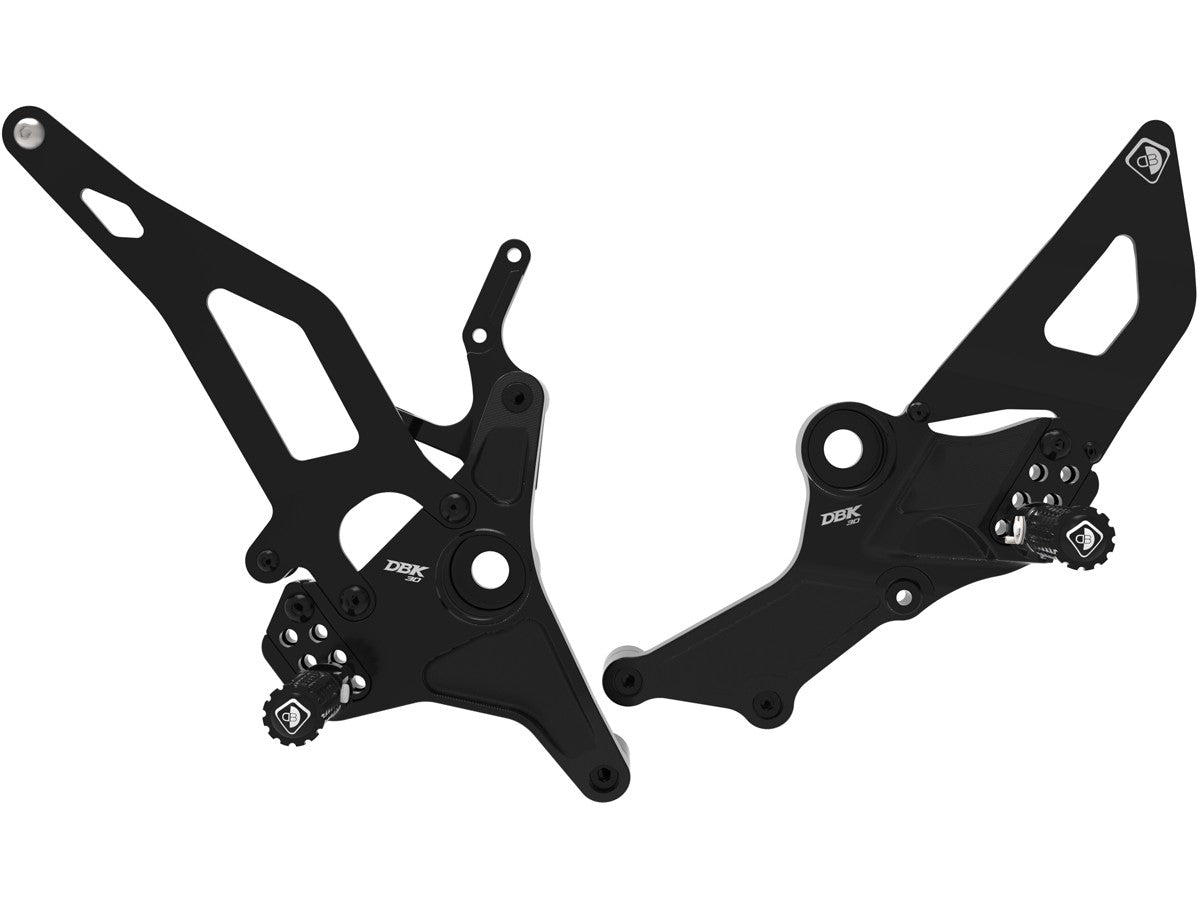 Adjustable single-seat footpegs for Monster V2 - DBK Special Parts - 30
