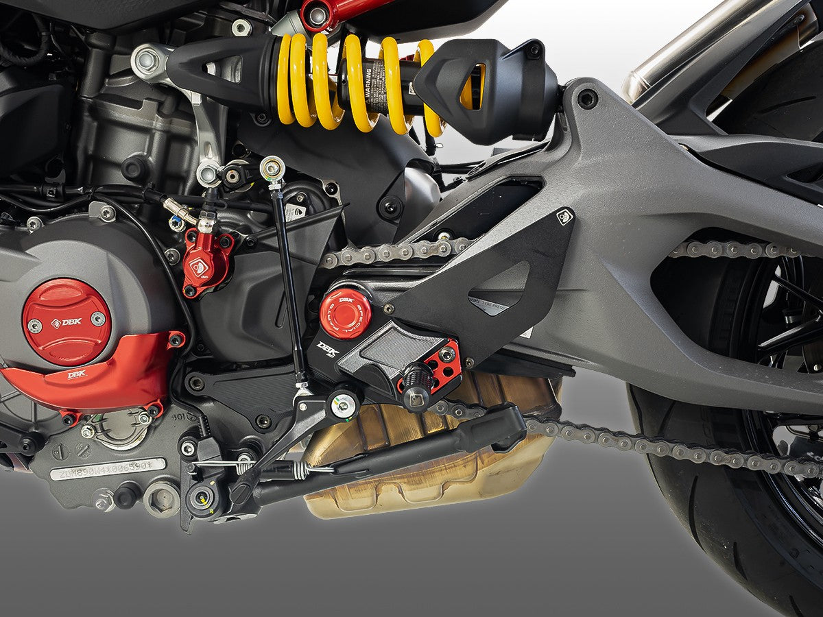 Adjustable single-seat footpegs for Monster V2 - DBK Special Parts - 14