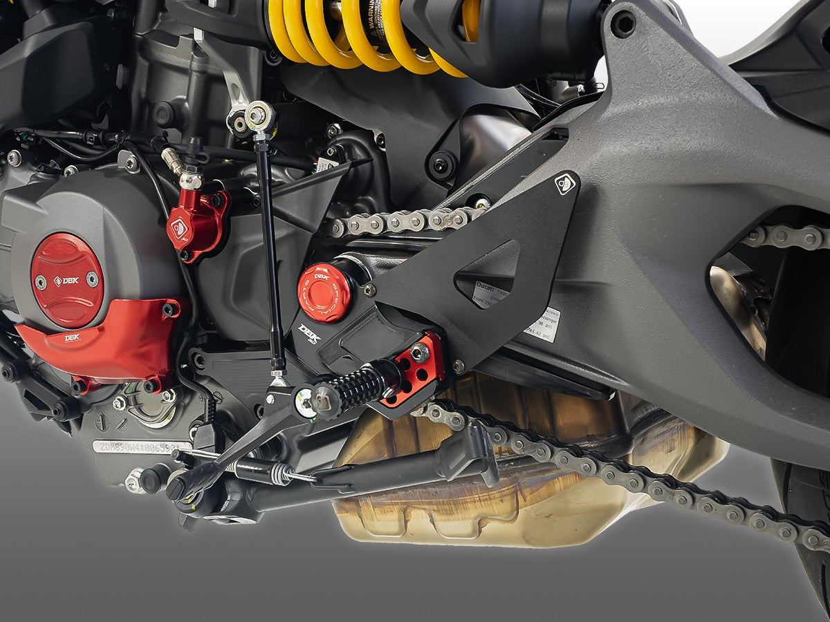 Adjustable single-seat footpegs for Monster V2 - DBK Special Parts - 15