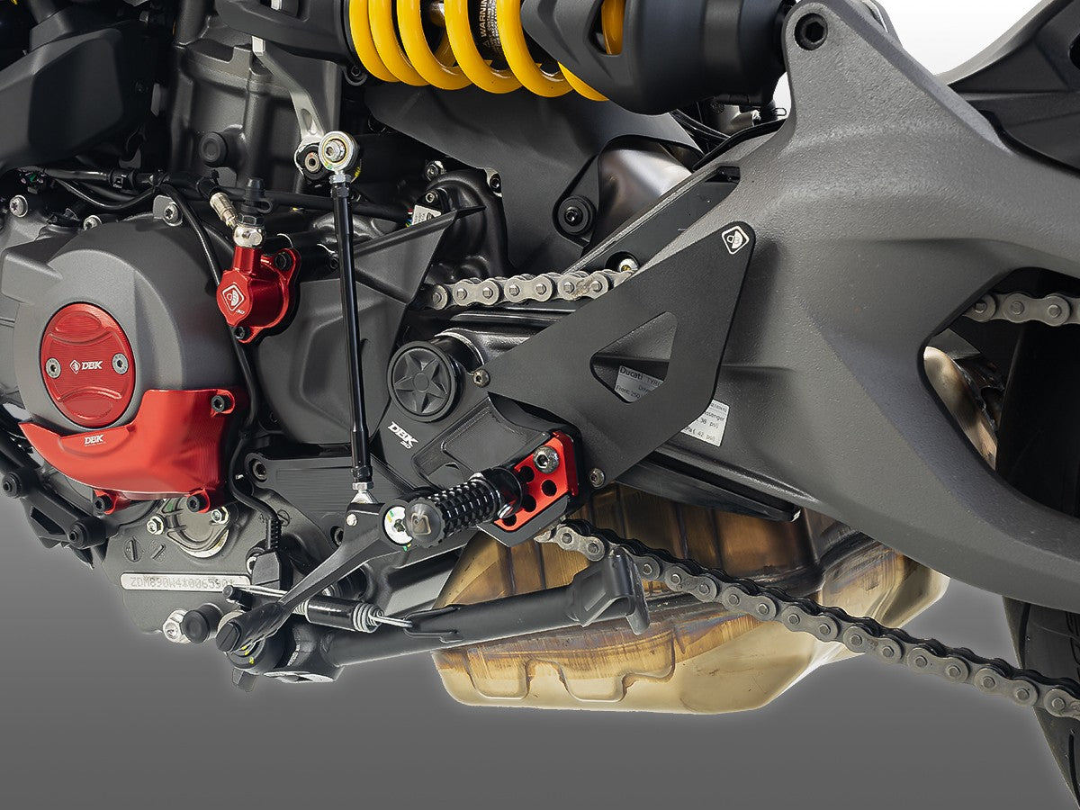 Adjustable single-seat footpegs for Monster V2 - DBK Special Parts - 12