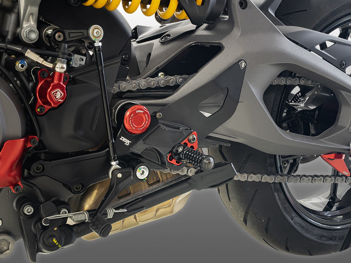 Adjustable single-seat footpegs for Monster V2 - DBK Special Parts - 16
