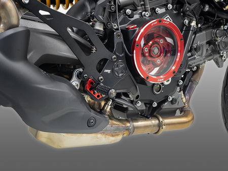 Adjustable single-seat footpegs for Monster V2 - DBK Special Parts - 9