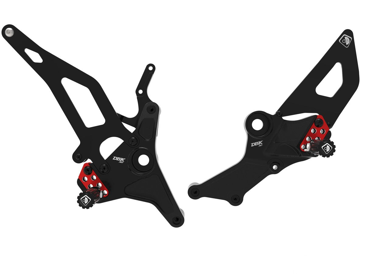 Adjustable single-seat footpegs for Monster V2 - DBK Special Parts - 26