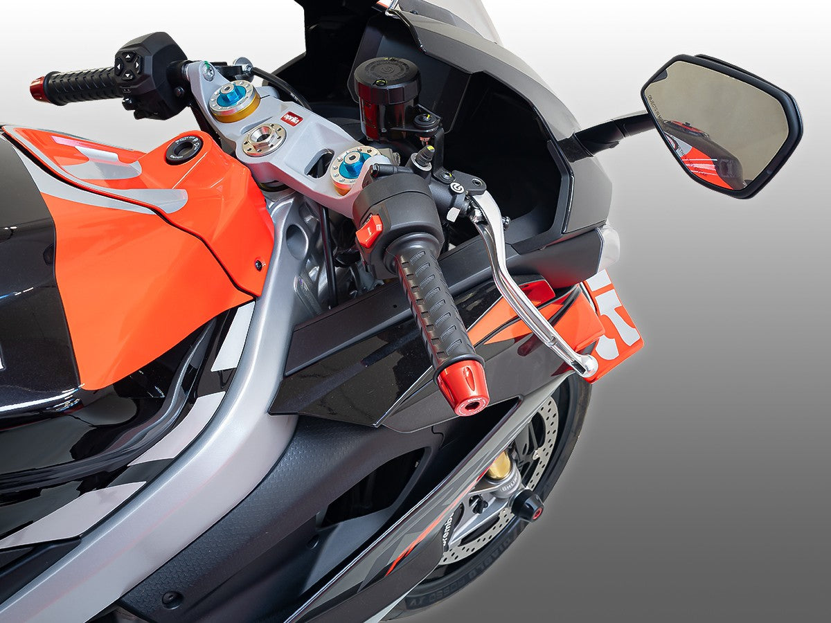 aprilia rs 660 Handlebar Bar End Weights Kit - DBK Special Parts - 4