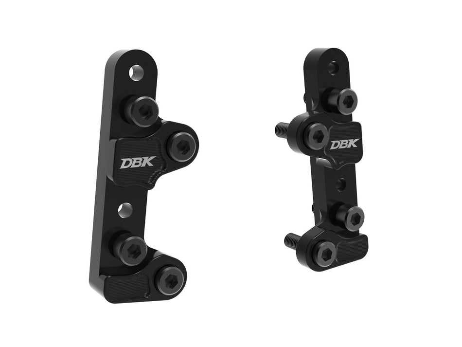 OEM footrest rearset plates - Aprilia RSV4 - DBK Special Parts - 1