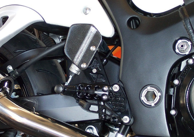 Gilles Tooling Footrest system AS31GT black, AS31-S09.b - 1 - Image