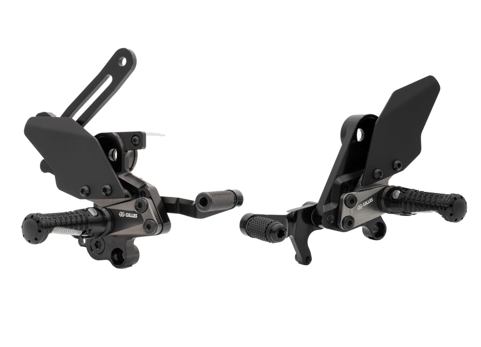 Gilles Tooling Footrest system AS31GT3 black, AS31GT3-H17-B - 2 - Image