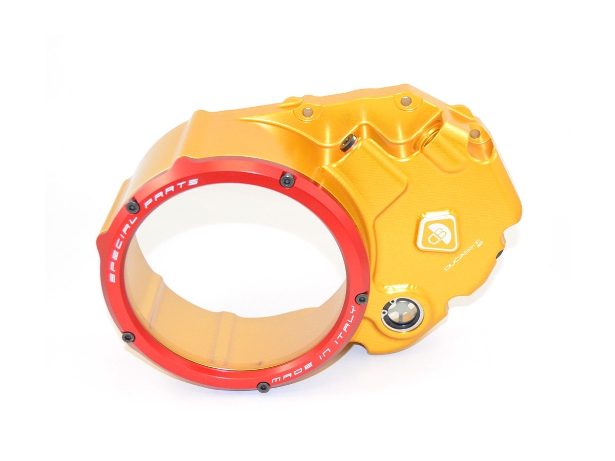CCDV01 - CLEAR CLUTCH COVER OIL BATH - DBK Special Parts - 84