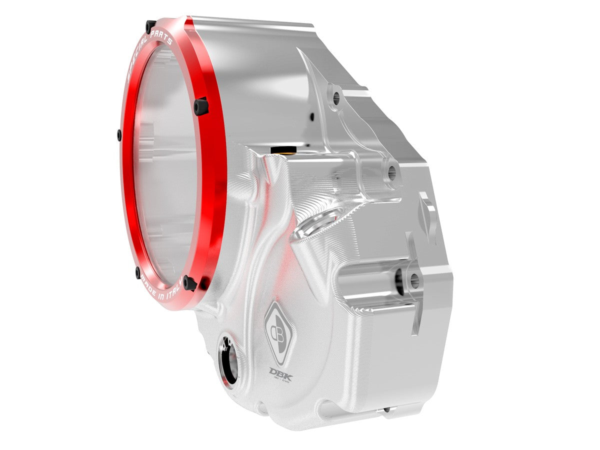 CCDV06 - 3D-EVO CLEAR CLUTCH COVER OIL BATH - DBK Special Parts - 17