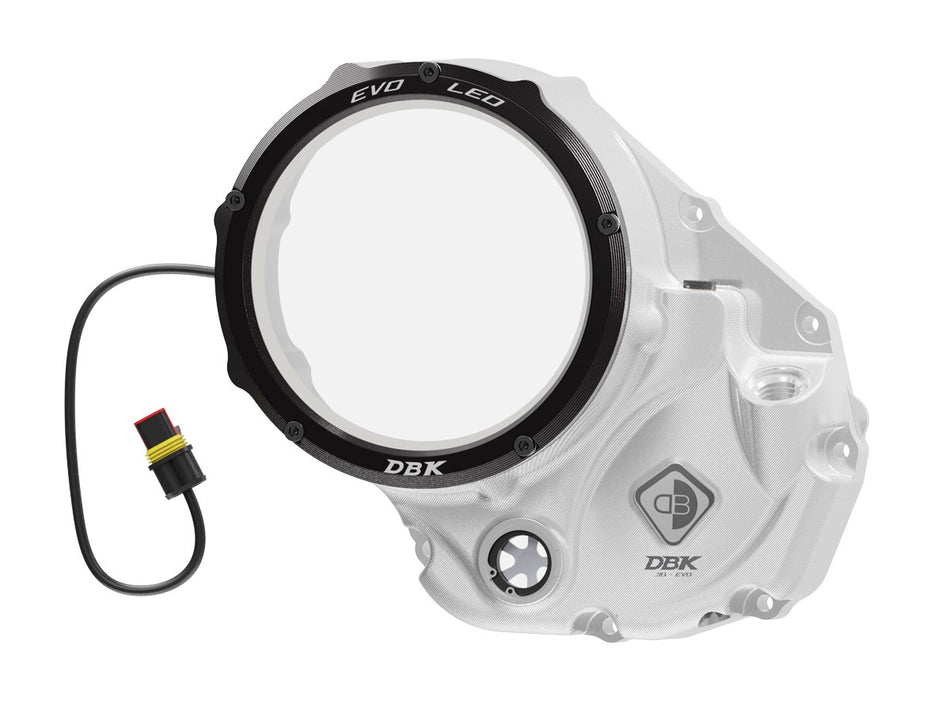 CCDVL05 - EVO LED CLEAR CLUTCH COVER - DBK Special Parts - 26