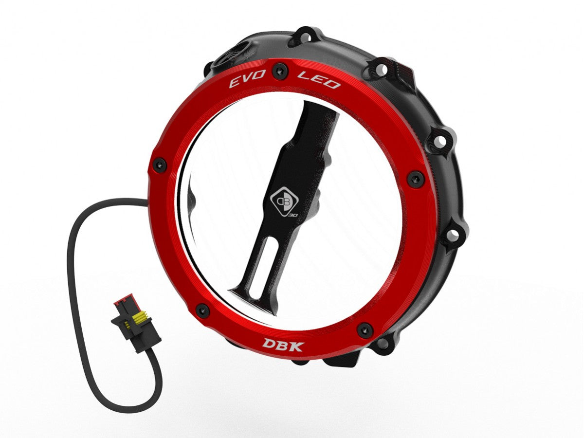 CCDVL12 - BMW EVO LED CLEAR CLUTCH COVER - DBK Special Parts - 2