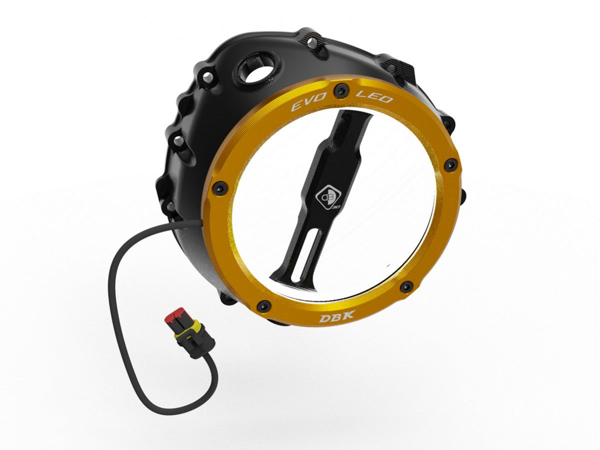 CCDVL12 - BMW EVO LED CLEAR CLUTCH COVER - DBK Special Parts - 7