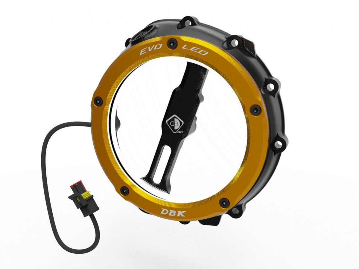 CCDVL12 - BMW EVO LED CLEAR CLUTCH COVER - DBK Special Parts - 6