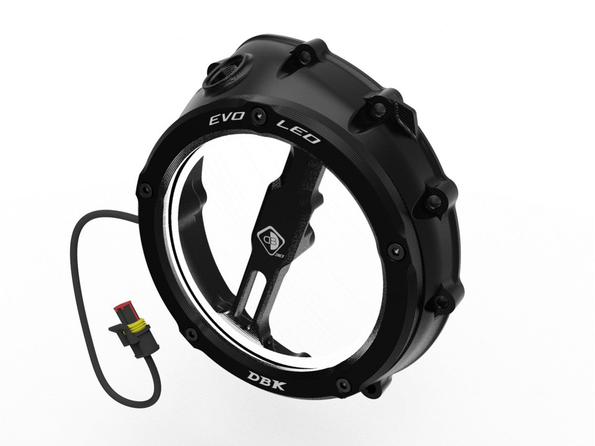 CCDVL12 - BMW EVO LED CLEAR CLUTCH COVER - DBK Special Parts - 14