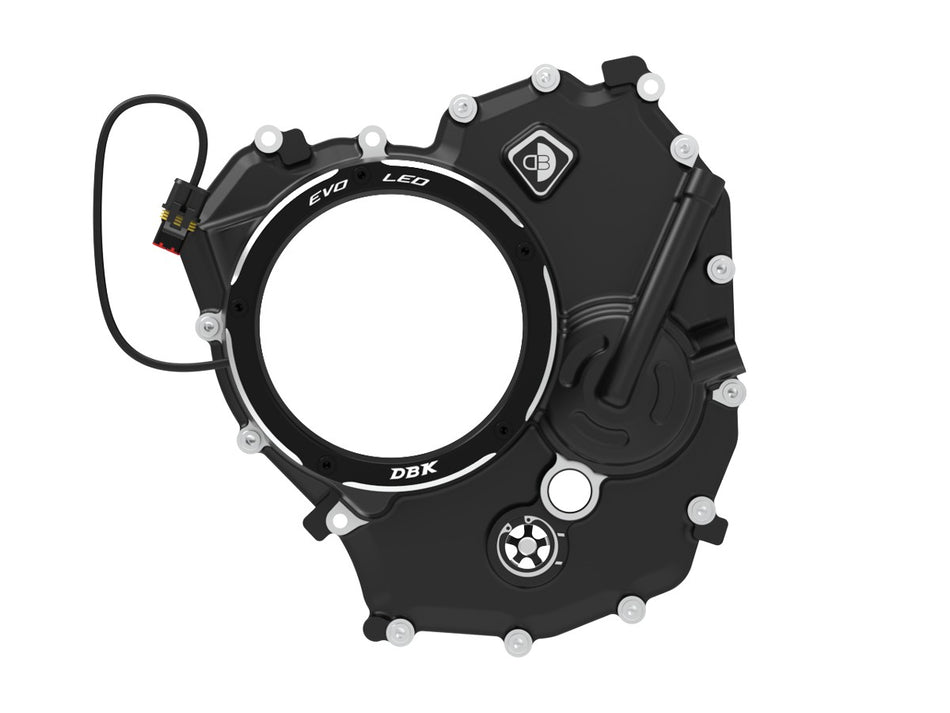 CCDVL18 - DUCATI V2 CLEAR CLUTCH COVER 3D-EVO LED