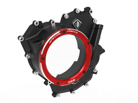 Clear Clutch Cover Ducati Panigale Streetfighter V2 - DBK Special Parts - CCDV18DB