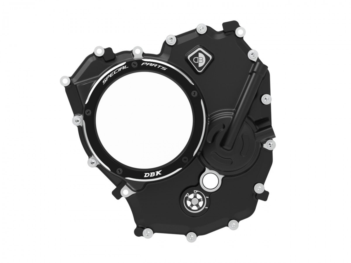 Clear Clutch Cover Ducati Panigale Streetfighter V2 - DBK Special Parts - CCDV18DB