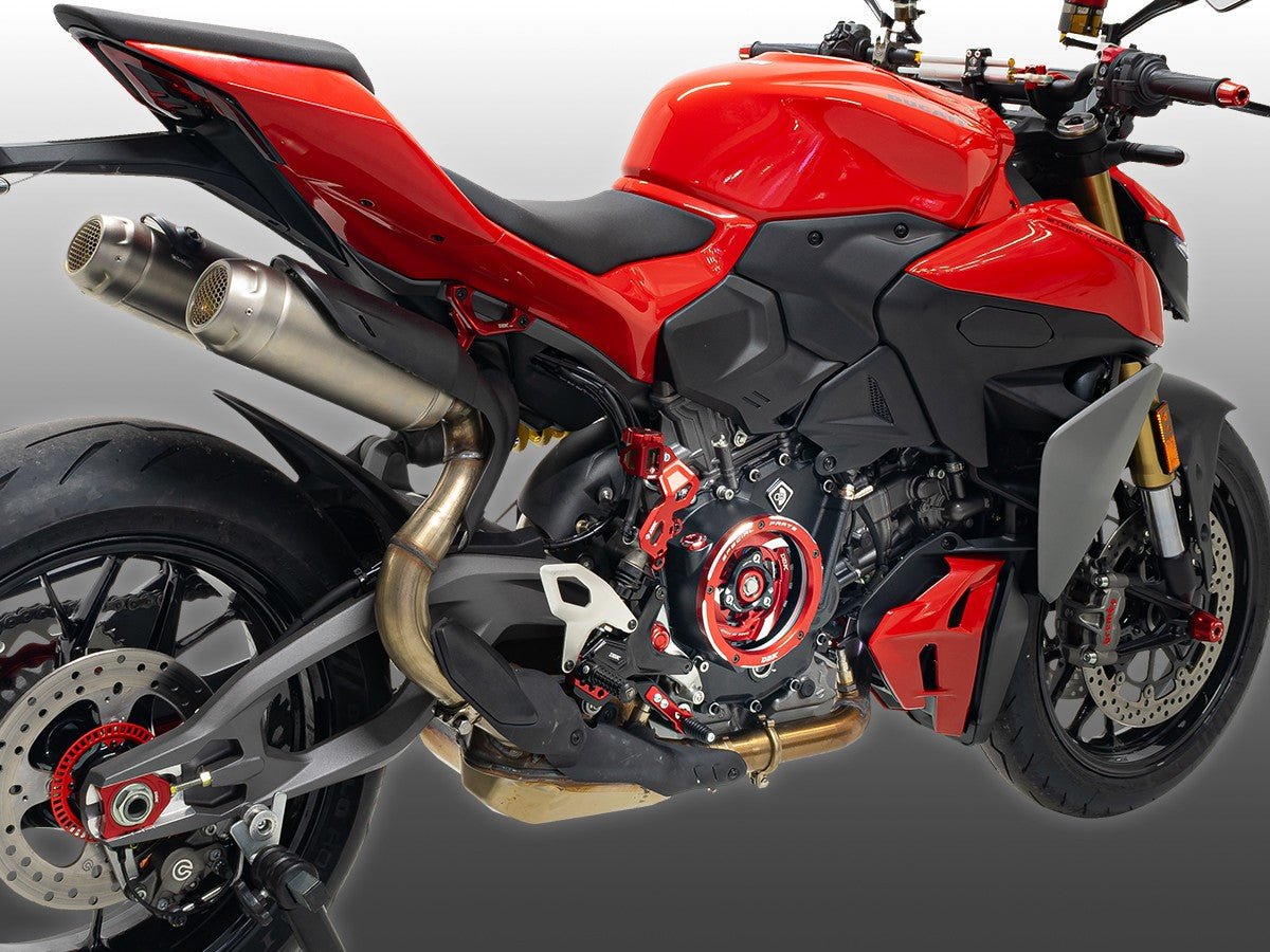 Clear Clutch Cover Ducati Panigale Streetfighter V2 - DBK Special Parts - CCDV18DB