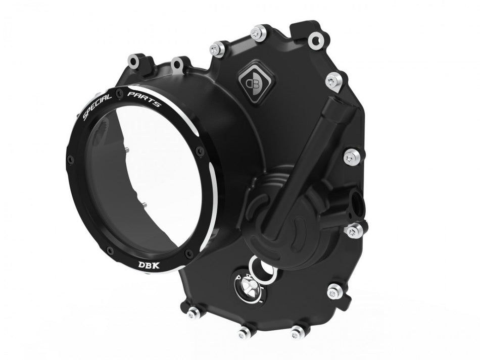 Clear Clutch Cover Ducati Panigale Streetfighter V2 - DBK Special Parts - CCDV18DD