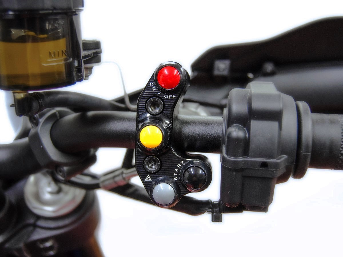 CPPI14 - BRACKET BRAKE PUMP BREMBO RADIAL WITH BUTTONS INTEGRATED - DBK Special Parts - 3