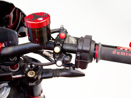 CPPI14 - BRACKET BRAKE PUMP BREMBO RADIAL WITH BUTTONS INTEGRATED - DBK Special Parts - 5