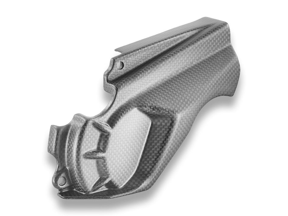 CRB244O - MTS V2 MY25 CHAIN PINION COVER MATT CARBON - DBK Special Parts - 2