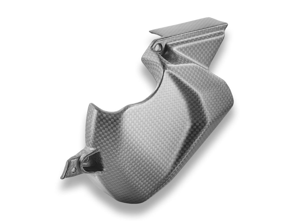 CRB253O - PANIGALE/SF V2 MY25 MATT CARBON SPROCKET COVER - DBK Special Parts - 2