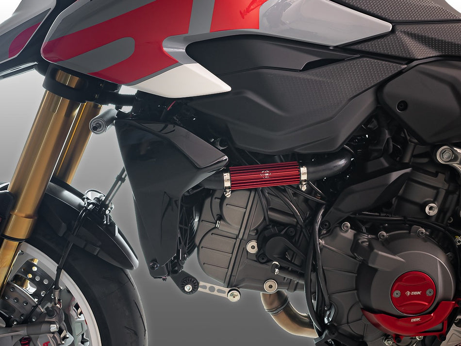 Ducati Hypermotard V2 Water Cooling Line Cooler - DBK Special Parts - 2
