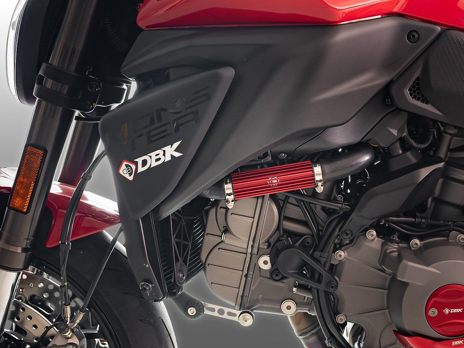 Ducati Monster V2 Water Cooling Line Cooler - DBK Special Parts - 2