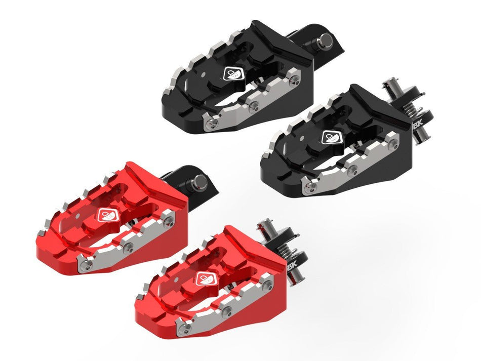 Ducati Multistrada Off-Road Rider Footpegs Kit - DBK Special Parts - PPDV12A