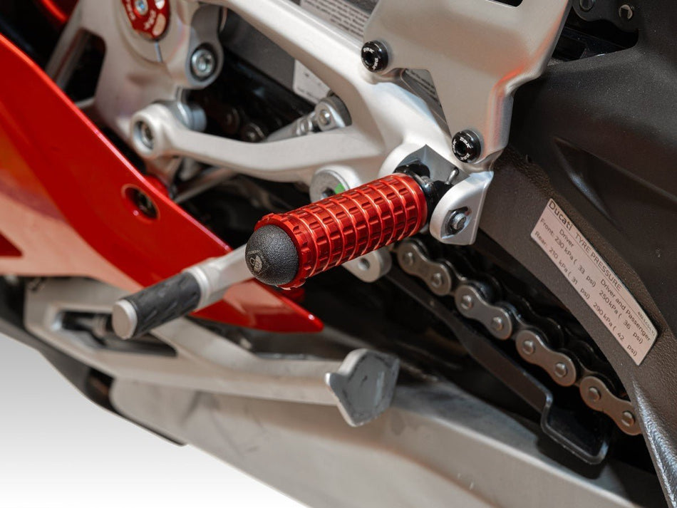 Ducati Rider Footpegs Support Kit - DBK Special Parts - KAPM16D