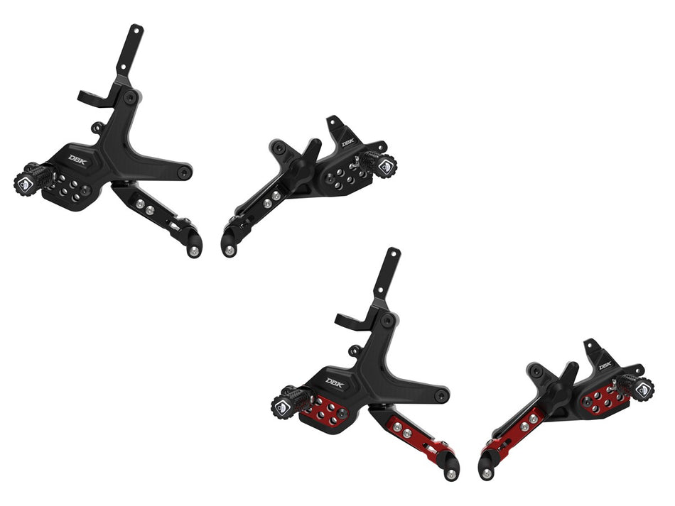 Adjustable Rearsets Ducati Streetfighter V2 2025 - DBK Special Parts - 1