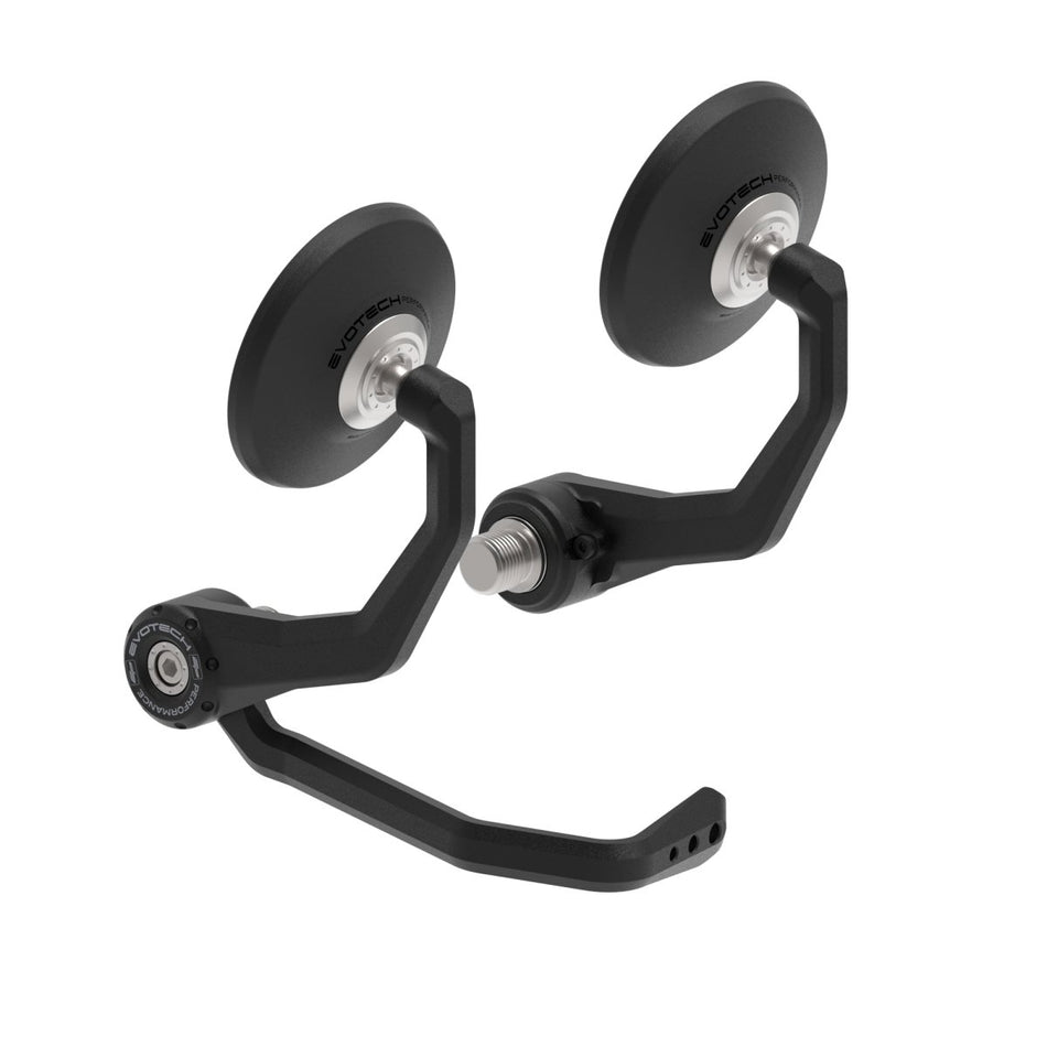 Evotech Bar End Mirrors / Brake Protector (Retro) - Benelli 752S (2020+) - Evotech Performance - PRN015536-016074-016459-016469-016516-016518-12