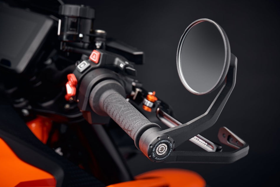 Evotech Bar End Mirrors / Brake Protector (Retro) - KTM 790 Duke (2027+) - Evotech Performance - PRN015536-016059-016459-016469-016516-016518-44