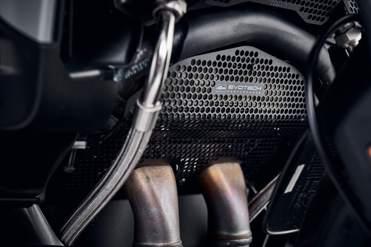 Evotech Radiator Cylinder Head Guard Complete Set - Ducati Multistrada V4 Pikes Peak (2022 - 2024) - Evotech Performance - PRN015299-016152-016164-04