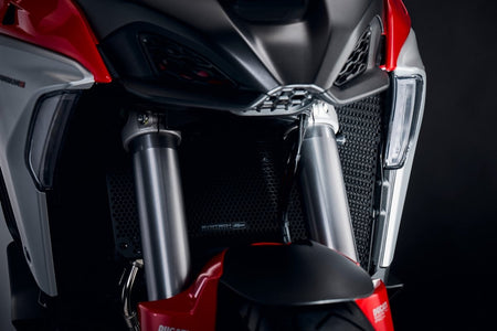 Evotech Radiator Cylinder Head Guard Complete Set - Ducati Multistrada V4 Pikes Peak (2022 - 2024) - Evotech Performance - PRN015299-016152-016164-04