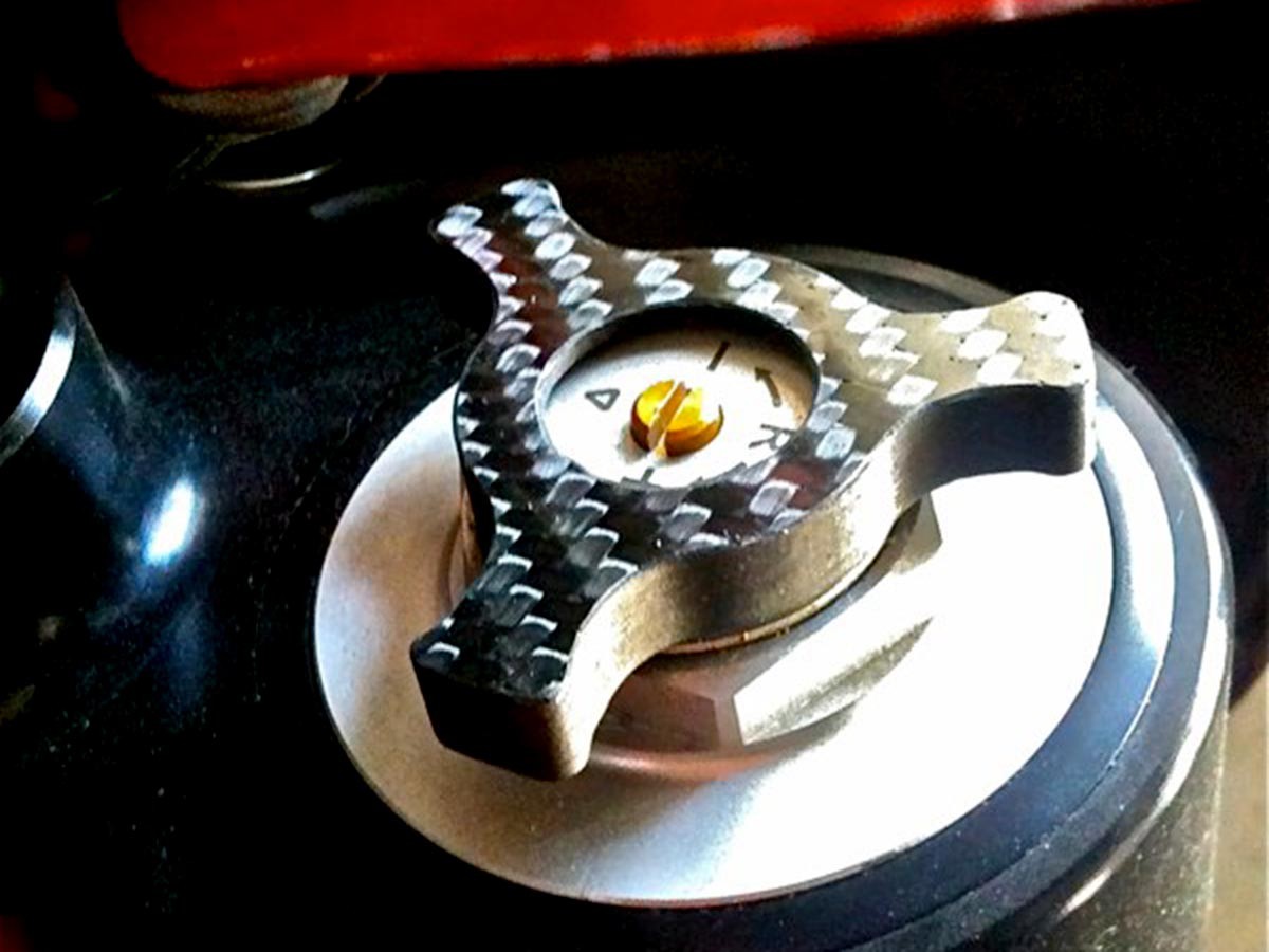 RF1701 - FORK PRELOAD ADJUSTER 17 mm. - DBK Special Parts - 12